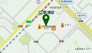 Zina 新浦安の地図画像