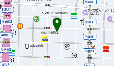 東京東海証券 梅田支店の地図画像