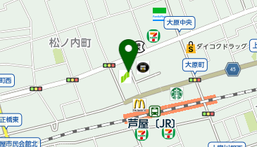 東京東海証券 芦屋支店の地図画像