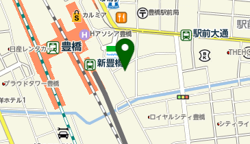 東京東海証券 豊橋支店の地図画像