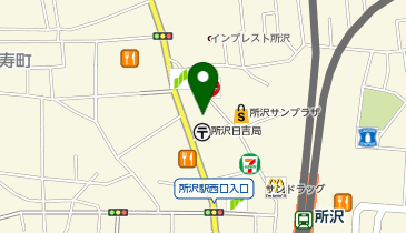 東京東海証券 所沢支店の地図画像