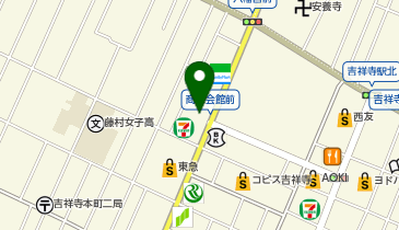 東京東海証券 吉祥寺支店の地図画像