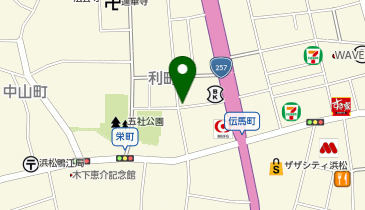 東京東海証券 浜松支店の地図画像