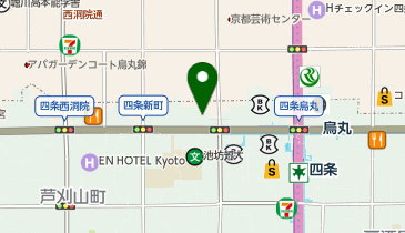 東京東海証券 京都支店の地図画像