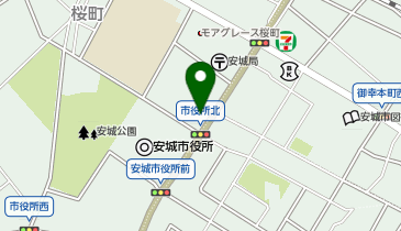 東京東海証券 安城支店の地図画像