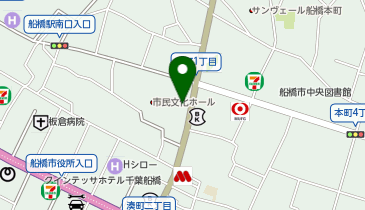 東京東海証券 船橋支店の地図画像
