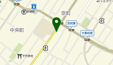 東京東海証券 彦根支店の地図画像
