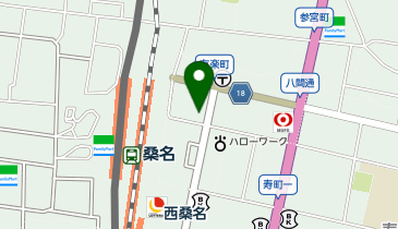 東京東海証券 桑名支店の地図画像