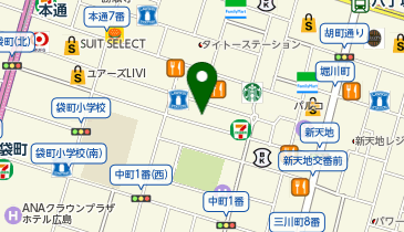 ba-boo by beauty:beast Academy 広島店の地図画像