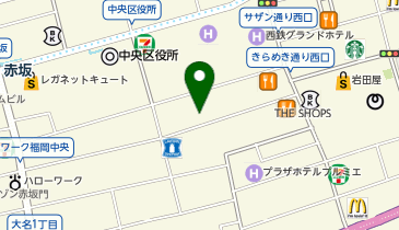beauty:beast 大名店の地図画像