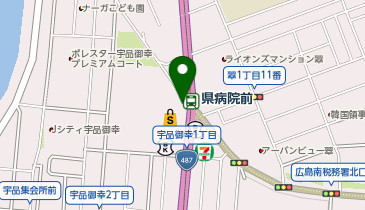 Ve-nus 宇品店の地図画像