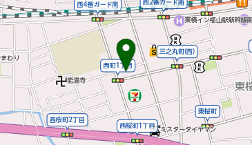 beauty:beast 西町店の地図画像