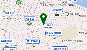 beauty:beast 段原店の地図画像