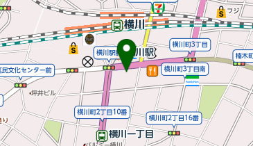 beauty:beast 横川店の地図画像