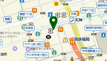 TOKYU LIVABLE コンサルティングセンター(福岡センター内)の地図画像