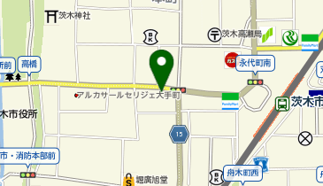 TOKYU LIVABLE 茨木センターの地図画像