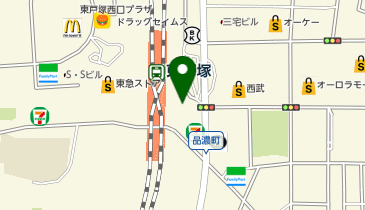 TOKYU LIVABLE 東戸塚センターの地図画像