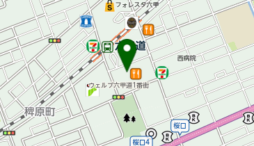 TOKYU LIVABLE 六甲道センターの地図画像