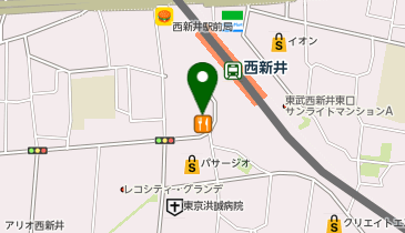 TOKYU LIVABLE 西新井センターの地図画像