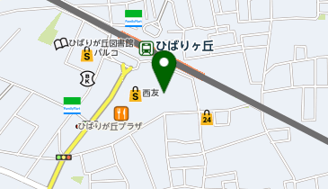 TOKYU LIVABLE ひばりケ丘センターの地図画像