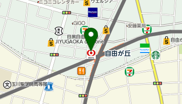 TOKYU LIVABLE 自由が丘センターの地図画像