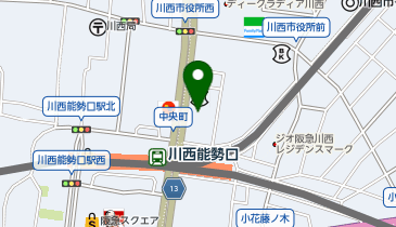 TOKYU LIVABLE 川西センターの地図画像