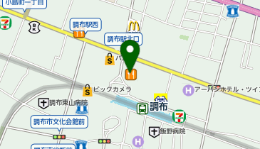 TOKYU LIVABLE 調布センターの地図画像