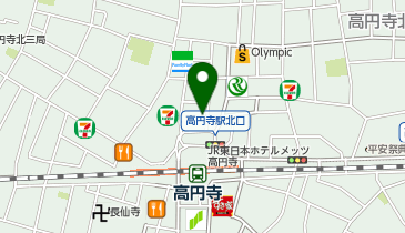 TOKYU LIVABLE 高円寺センターの地図画像