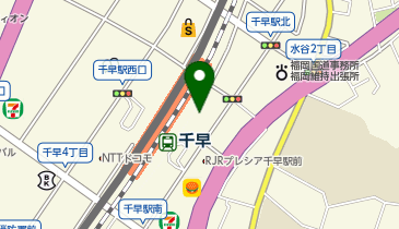 TOKYU LIVABLE 千早香椎センターの地図画像