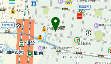 TOKYU LIVABLE 仙台東口センターの地図画像