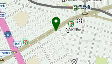 キングラム 此花店の地図画像