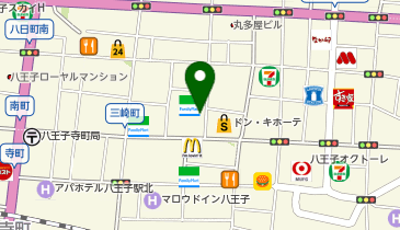キングラム 八王子店の地図画像