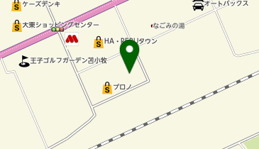 キングラム 苫小牧柳町店の地図画像
