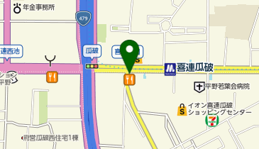 キングラム 喜連瓜破駅前店の地図画像