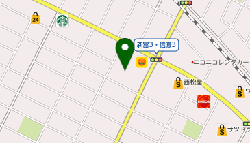キングラム 千歳信濃店の地図画像