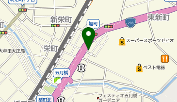 キングラム 大牟田店の地図画像
