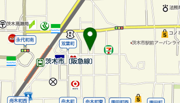キングラム 阪急茨木駅前店の地図画像