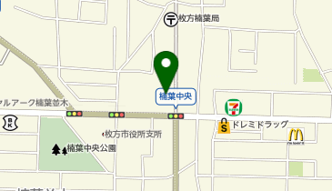キングラムくずは店の地図画像