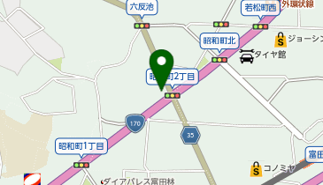 キングラム 富田林店の地図画像