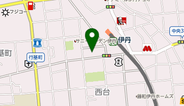 キングラム伊丹店の地図画像