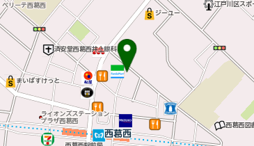 キングラム 西葛西店の地図画像