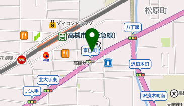 鑑定本舗 高槻中央店の地図画像