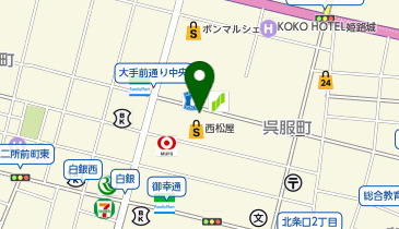 キングラム 姫路みゆき通り店の地図画像