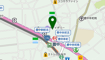 小顔整体研究所 KSラボ 大阪 豊中店の地図画像