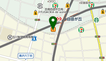 小顔整体研究所 KSラボ 東京 自由が丘店の地図画像