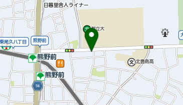 小顔整体研究所 KSラボ 東京 荒川熊野前店の地図画像