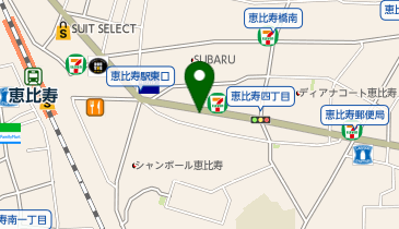 小顔整体研究所 KSラボ 東京 恵比寿店の地図画像