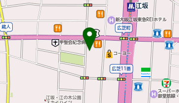 小顔整体研究所 KSラボ 吹田 江坂店の地図画像