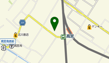 【JA東びわこ】愛あいステーションたかみやの地図画像