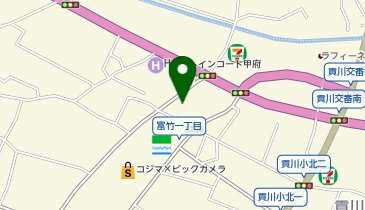 アーク調剤薬局 甲府西店の地図画像